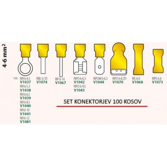 Konektor set 4-6mm2