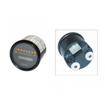 Indikator baterije 12-48V z merilcem ur