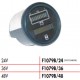 Indikator baterije 24-48V z merilcem ur