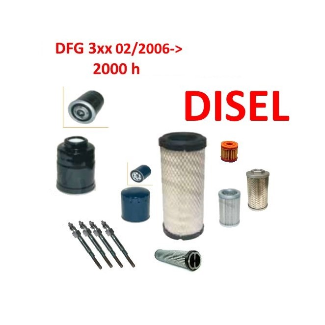 Servisni paket JUNGHEINRICH DFG 3xx 2000 h 02/2006-