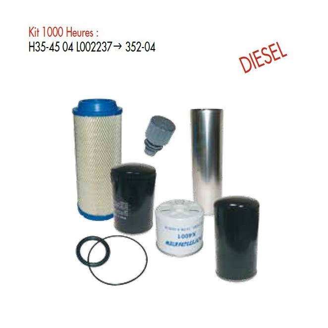 Servisni paket LINDE H35-45 1000 h