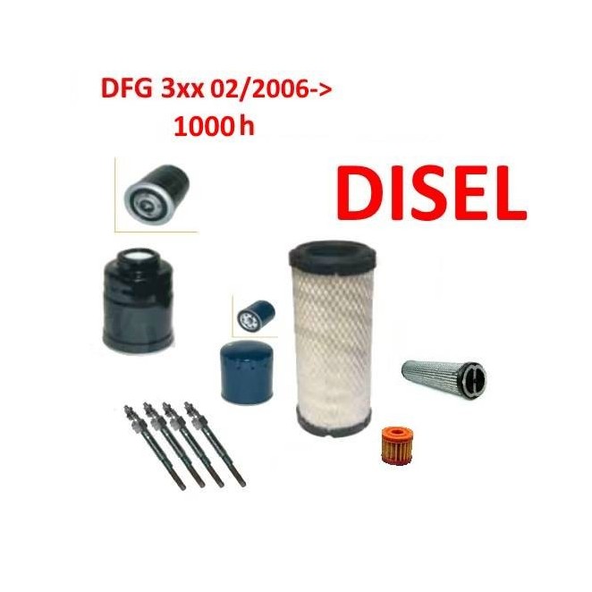 Servisni paket JUNGHEINRICH DFG 3xx 1000 h 02/2006-