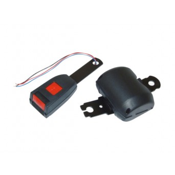 Izvlečni varnostni pas za viličarje s stikalom