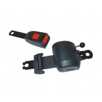 Izvlečni varnostni pas za viličarje z ročnim zaklepanjem