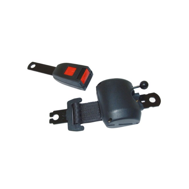 Izvlečni varnostni pas za viličarje z ročnim zaklepanjem